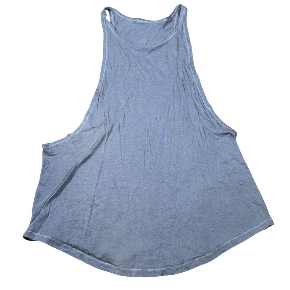 Lululemon Tank Top Gray Sleeveless Athletic Workout Casual Womens Small